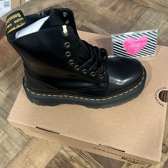 🖤DR MARTENS JADON BOOT SMOOTH LEATHER PLATFORMS NWT🖤 - Picture 10 of 14